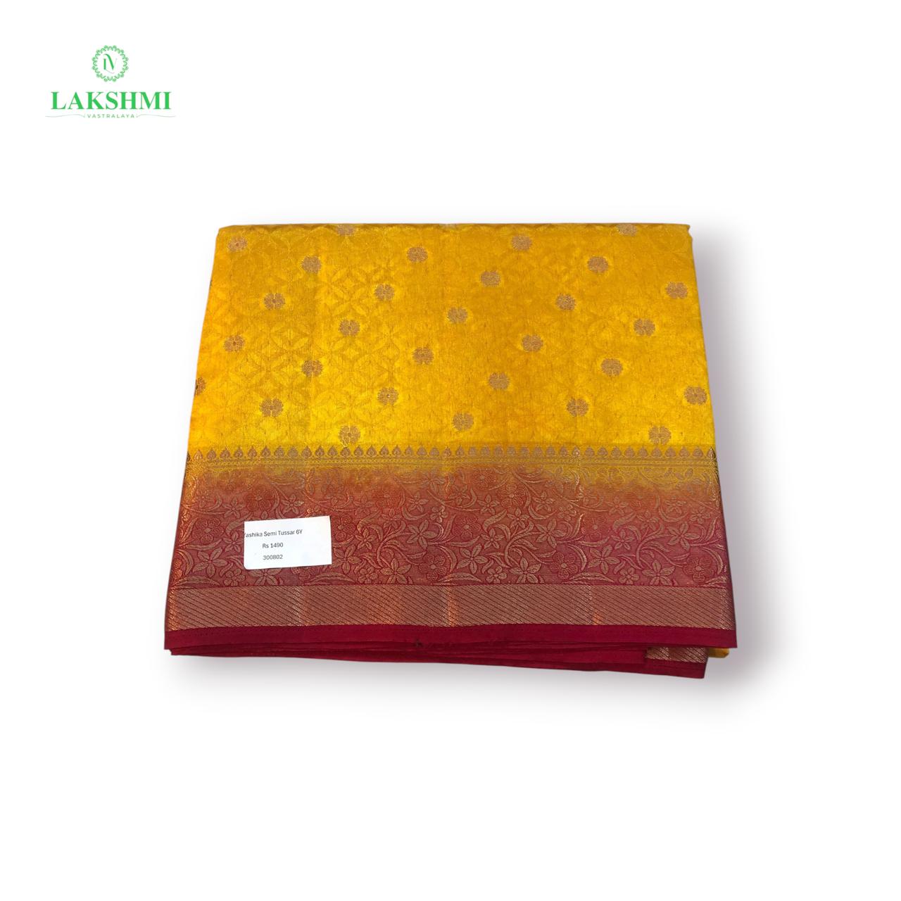 Yashika – Semi Tussar | 6 Yards 300802