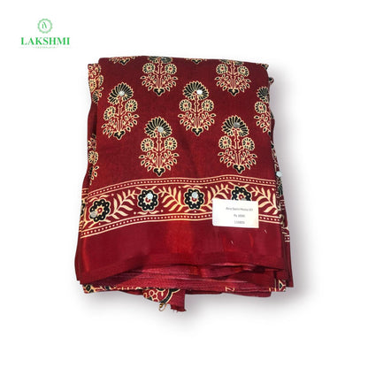 Aina – Semi Modal 6 Yards Saree 110805