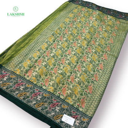 Iraavati – Semi Tussar with Thread Work 6 Yards 300801