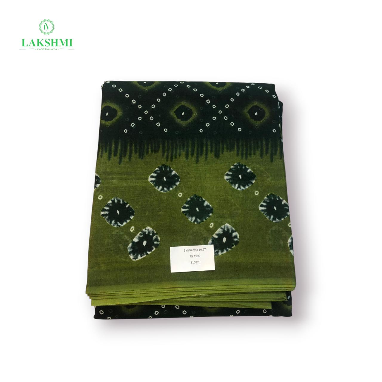 Balahamsa Erode cotton 10.5 Yards - 310823