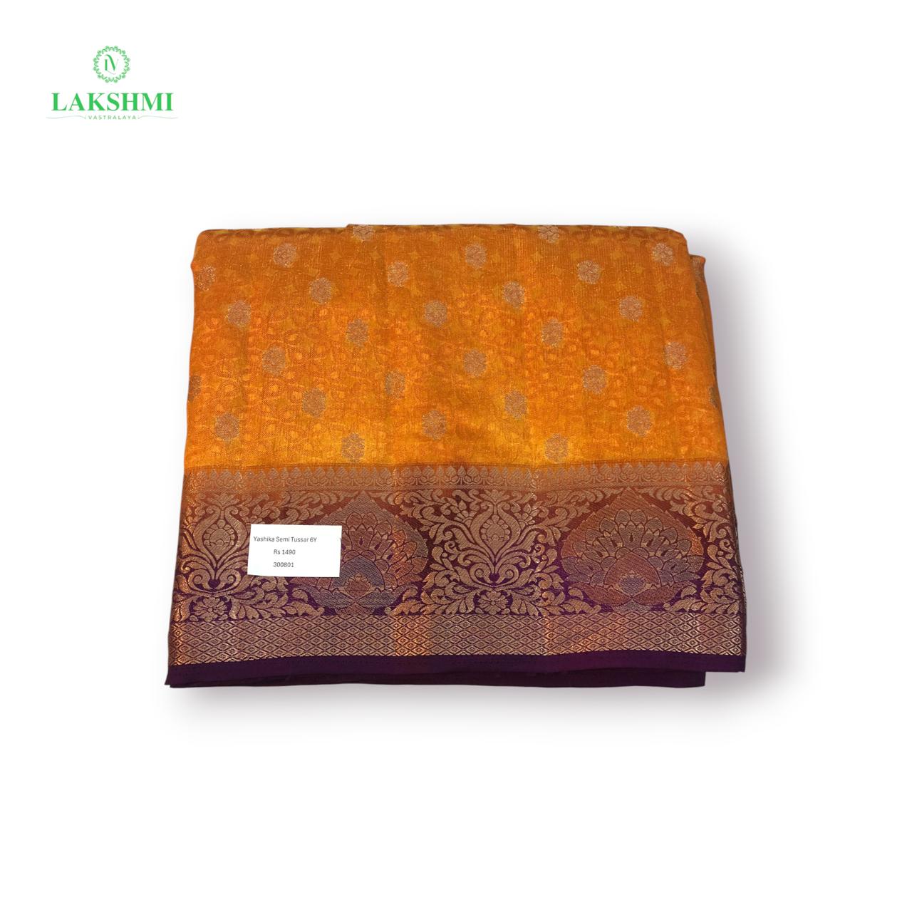 Yashika – Semi Tussar | 6 Yards 300801