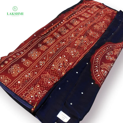 Aina – Semi Modal 6 Yards Saree 110806