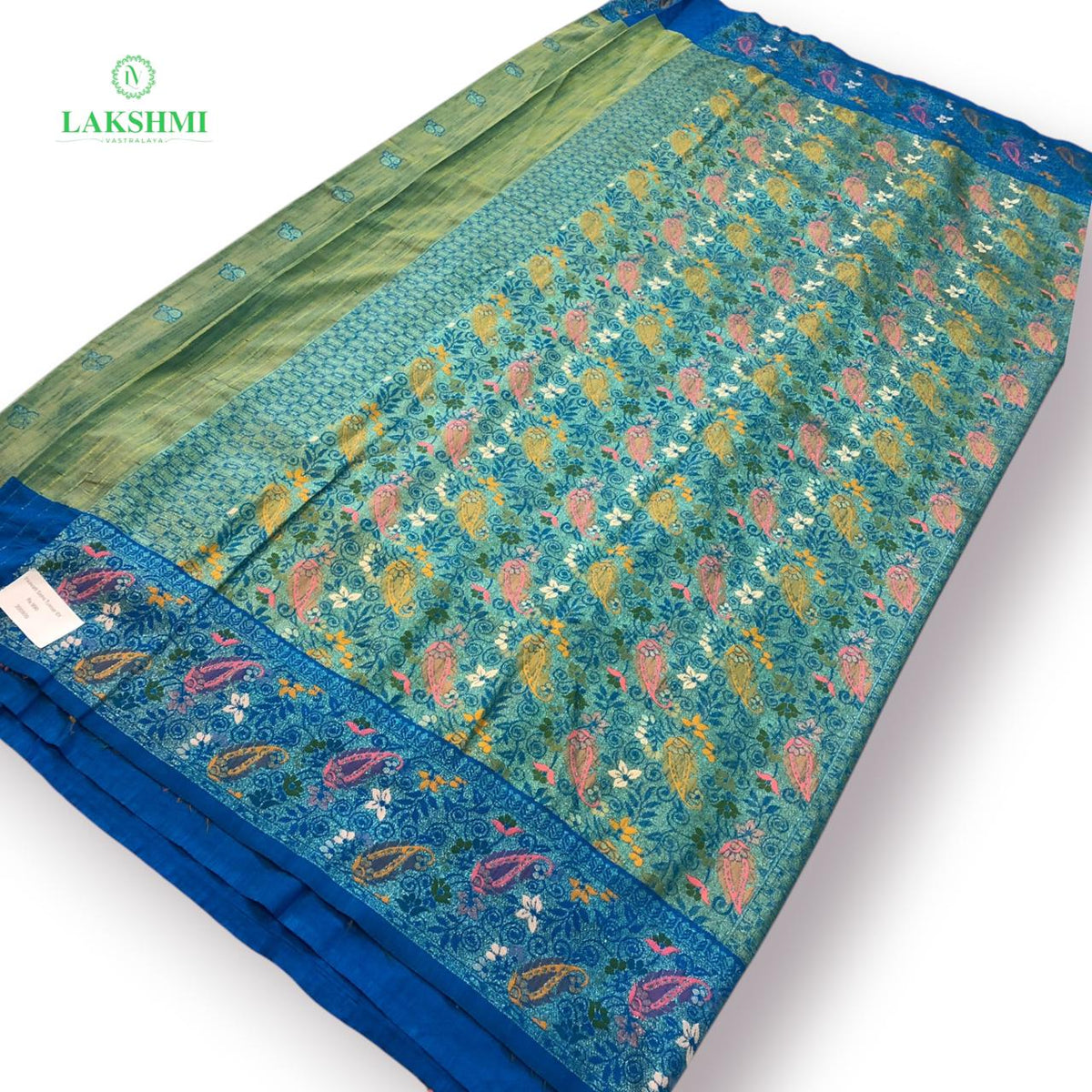 Iraavati – Semi Tussar with Thread Work 6 Yards 300809