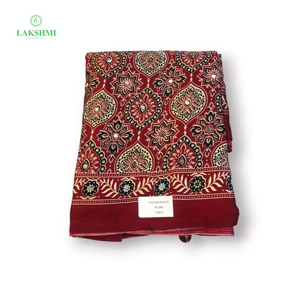 Aina – Semi Modal 6 Yards Saree 110813