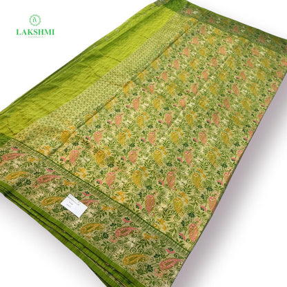 Iraavati – Semi Tussar with Thread Work 6 Yards 300810