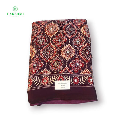 Aina – Semi Modal 6 Yards Saree 110810